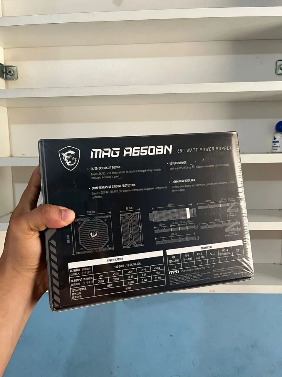 Fonte 650w Msi Lacrada  - Foto 3