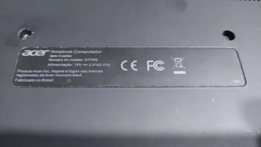 Notebook Acer Spin 3 Touchscreen Ssd240gb 4gb - Detalhe - Foto 5
