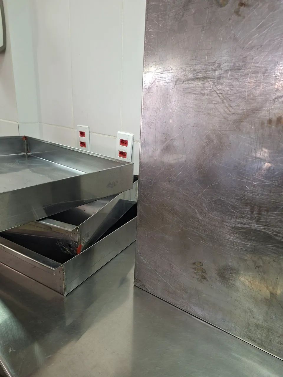 Assadeiras / bandejas INOX Grande - Foto 2