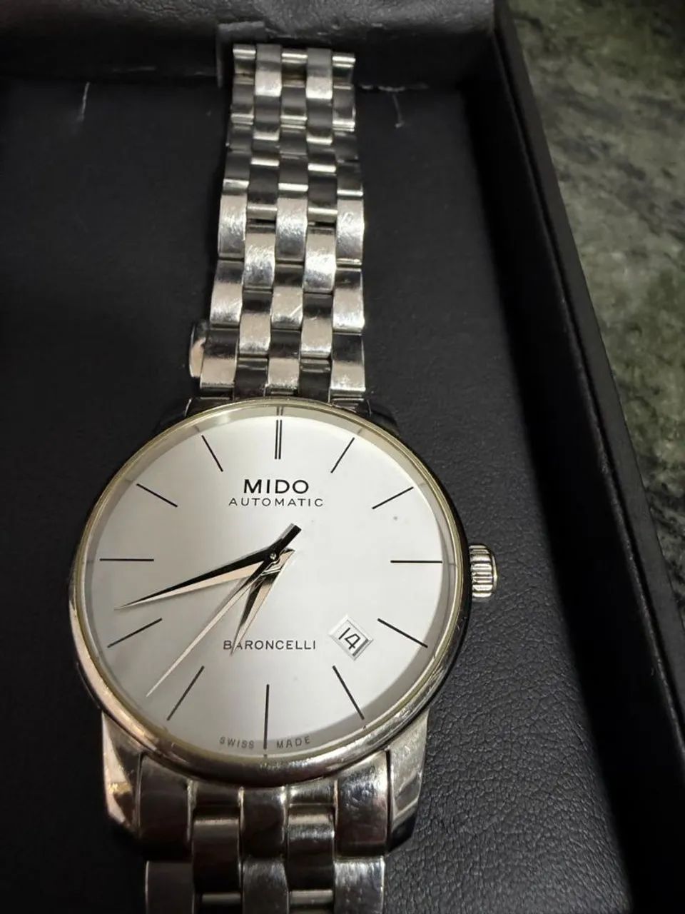 Relógio feminino usado Mido Baroncelli 29mm M *