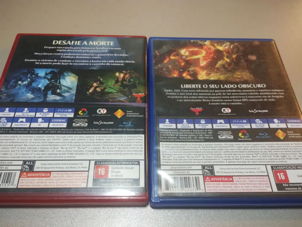 Nioh 1 e nioh 2 ps4  - Foto 2