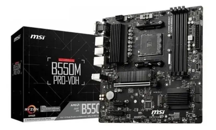 PLACA MÃE B550M (LEIA A DESCRIÇÃO)