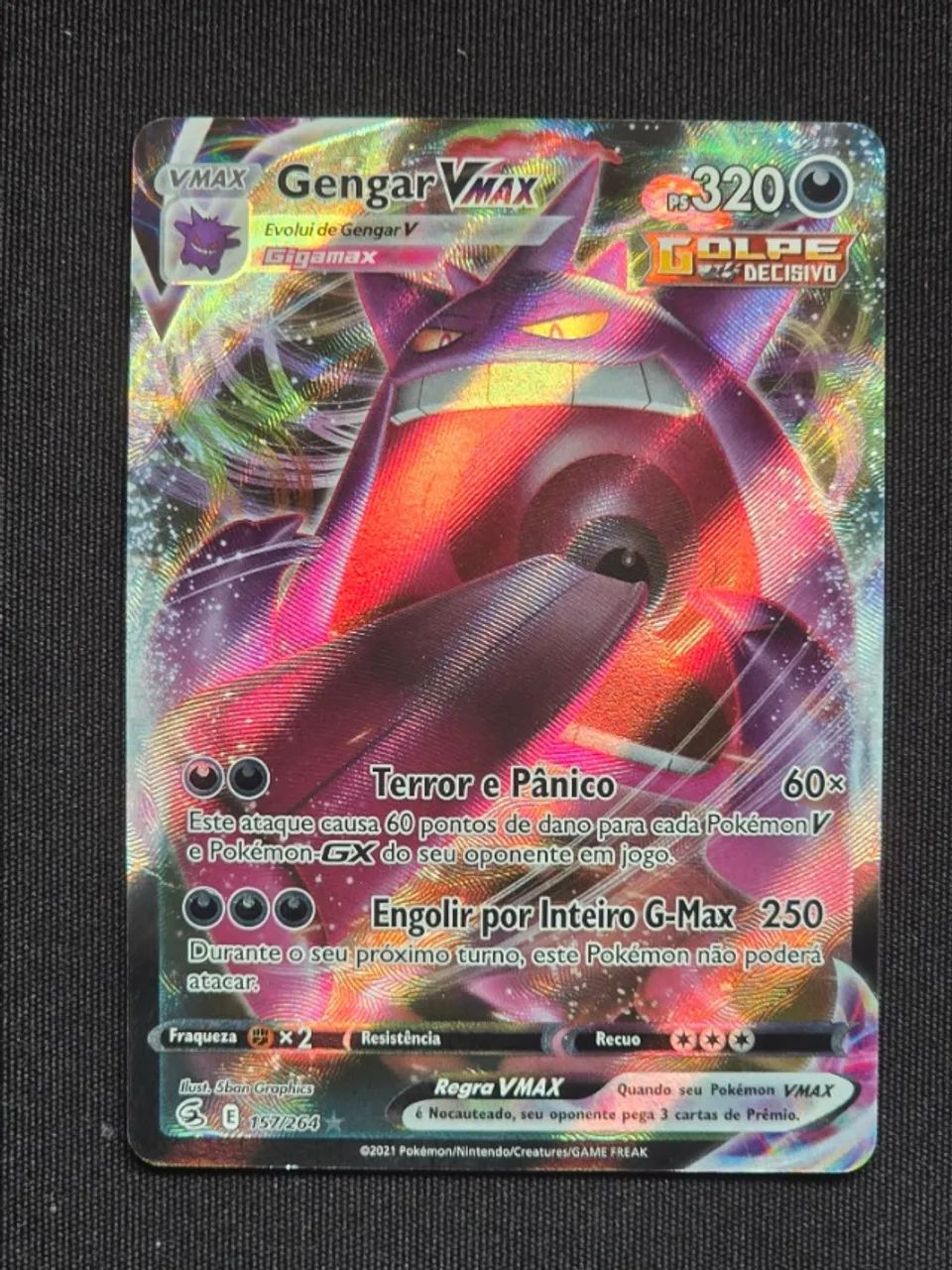 Gengar Vmax, Mega Gengar Ex e mais - Pokemon TCG - Foto 2