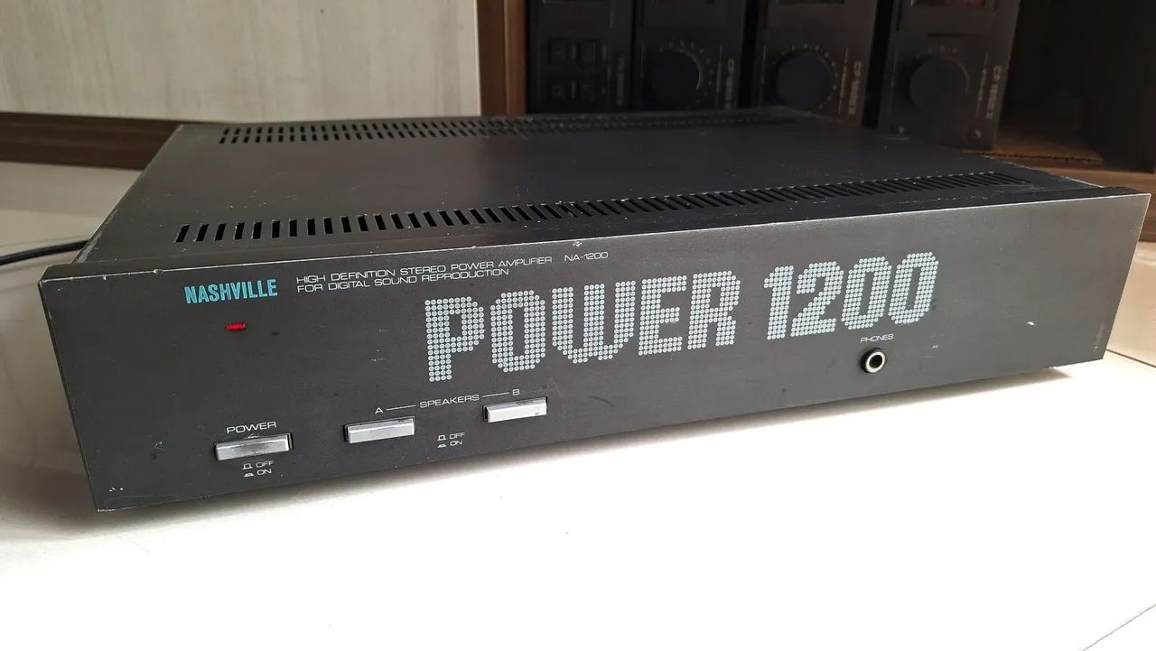 POWER AMPLIFICADOR NASHVILLE NA-1200 ( POWER 1200 )