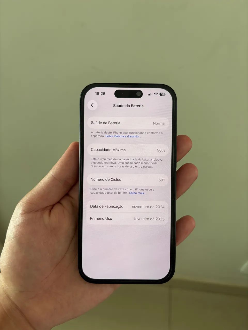 iPhone 15 128gb Preto
