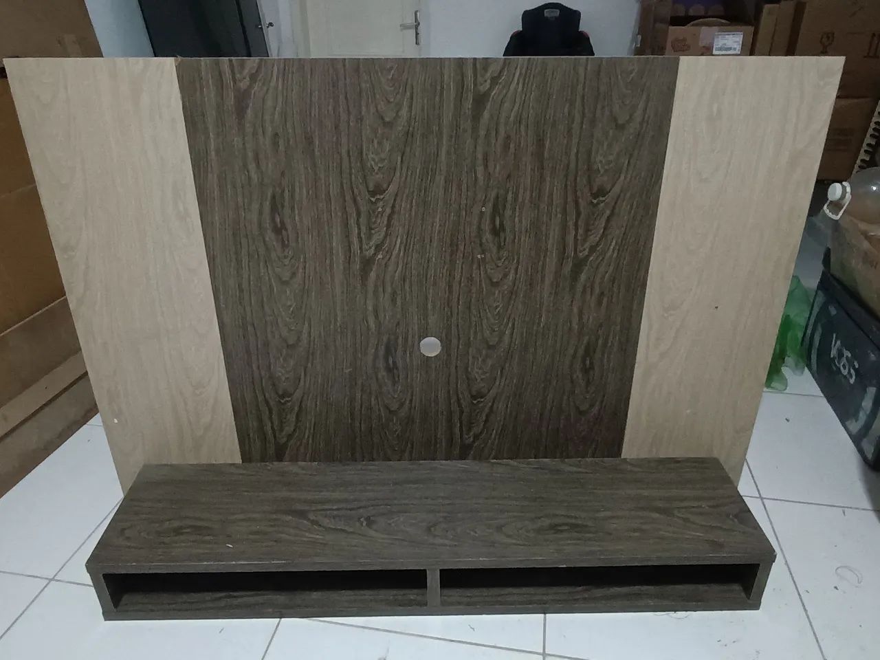 TV Stand Made Entirely of MDF