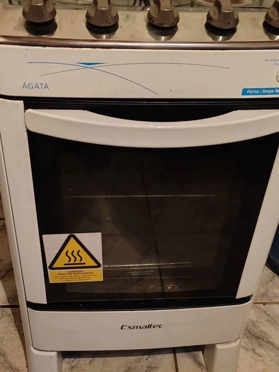 Fogão 4 bocas acendimento automático 