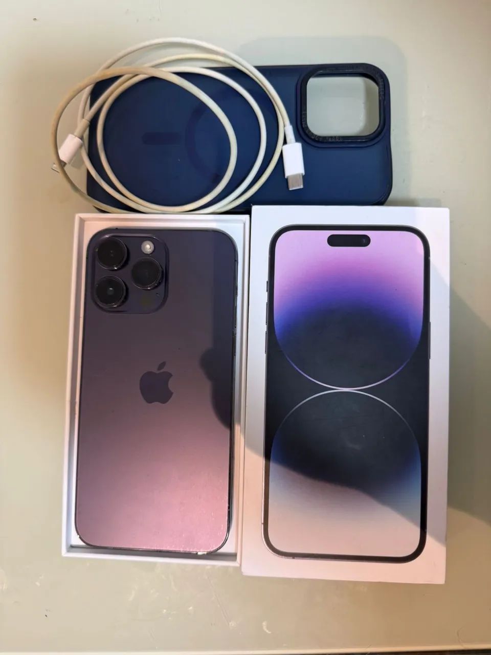 IPhone 14 Pro Max - ORIGINAL E COM CAIXA - Celulares e Smartphones