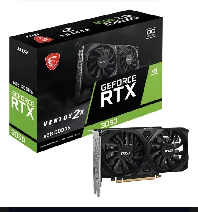 Rtx 3050 nova! Abaixo do preço 