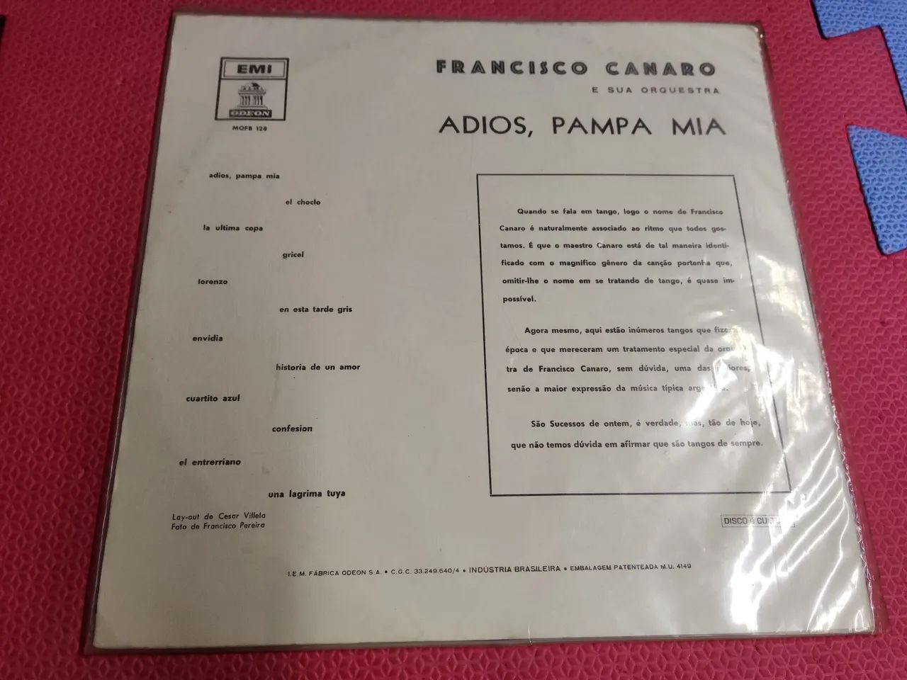 LP Francisco Canaro áudios pampa mia (usado) - Foto 4