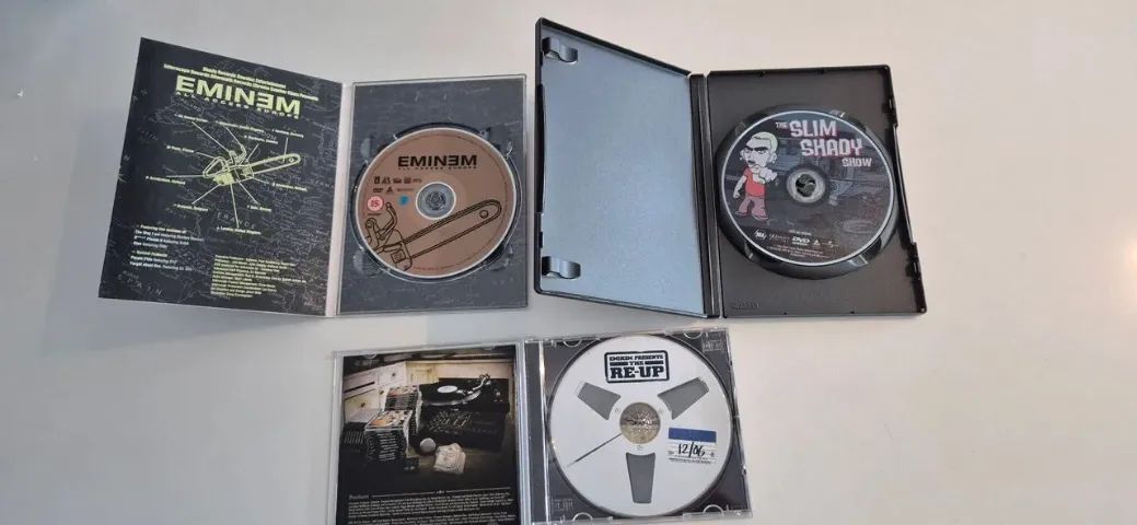Kit Eminem 2 Dvds e 1 cd  - Foto 2