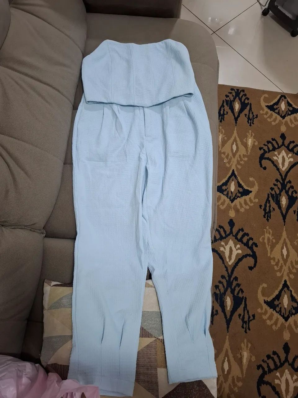 Conjunto de calça e tomara que caia - Foto 3