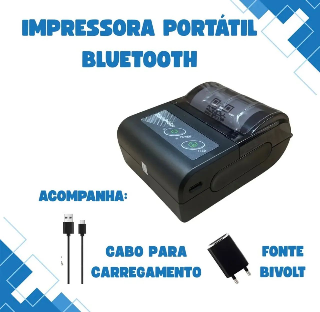 Mini impressora térmica 