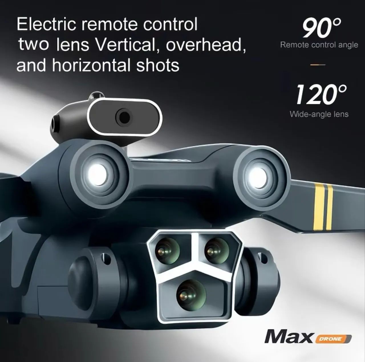 DLI DRONE M3/M3, dobrável Wi-Fi controle em tempo rea - Foto 5
