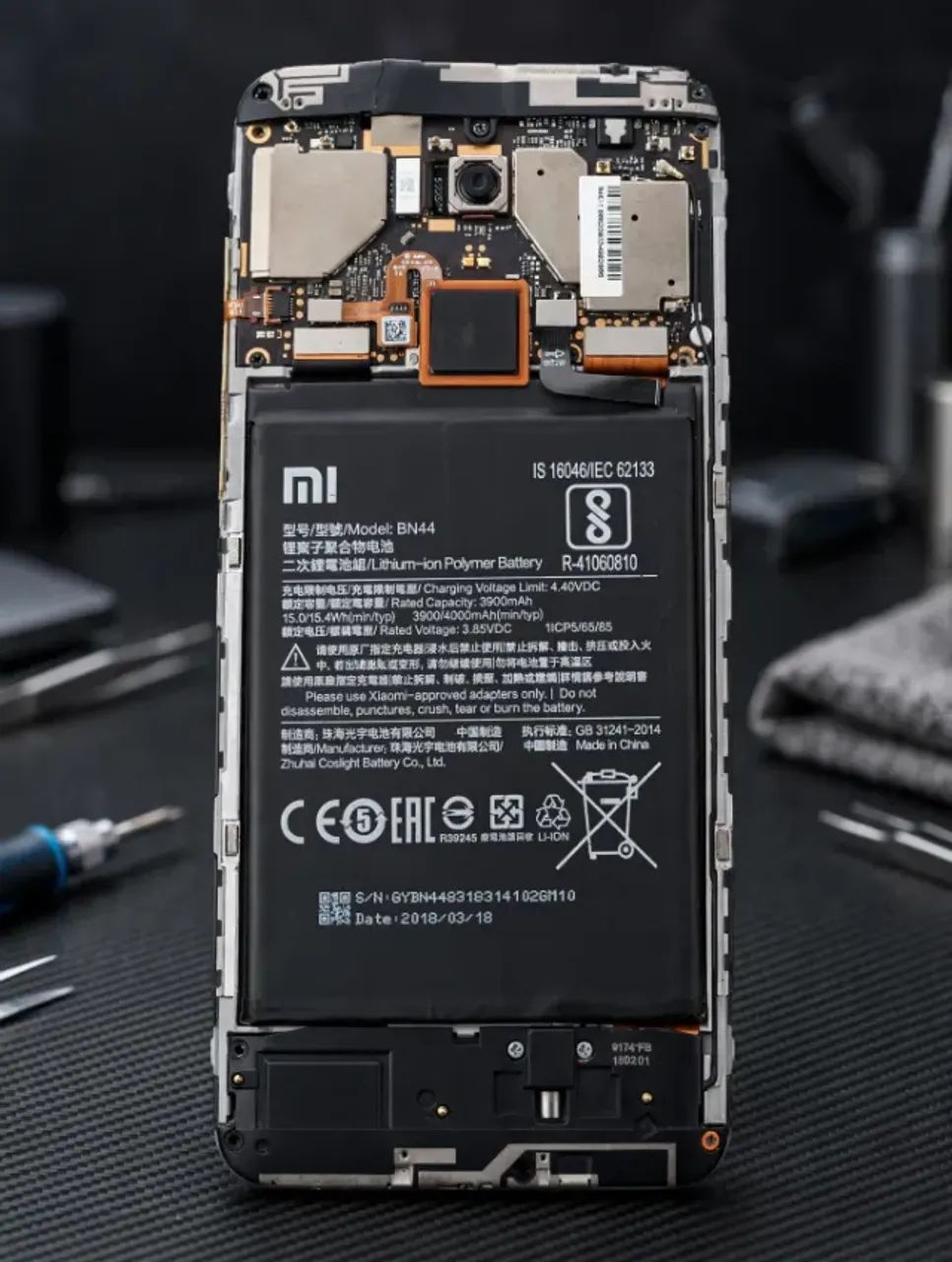 Bateria Original Xiaomi BN44 4000mAh - Foto 3