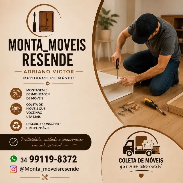 Montador de Móveis em Uberlândia - Rápido e Cuidadoso