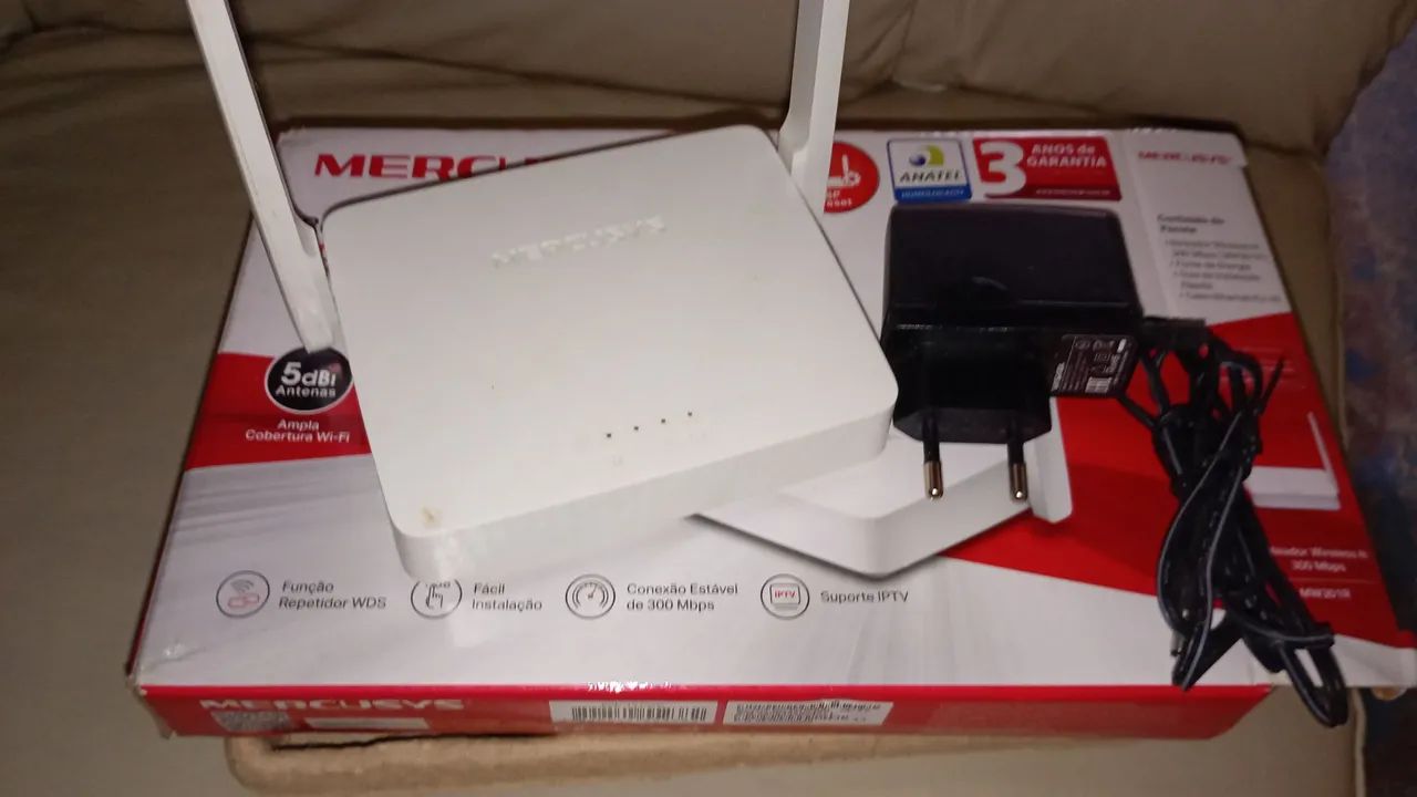 ROTEADOR MERCUSYS 100 REAIS  - Foto 2