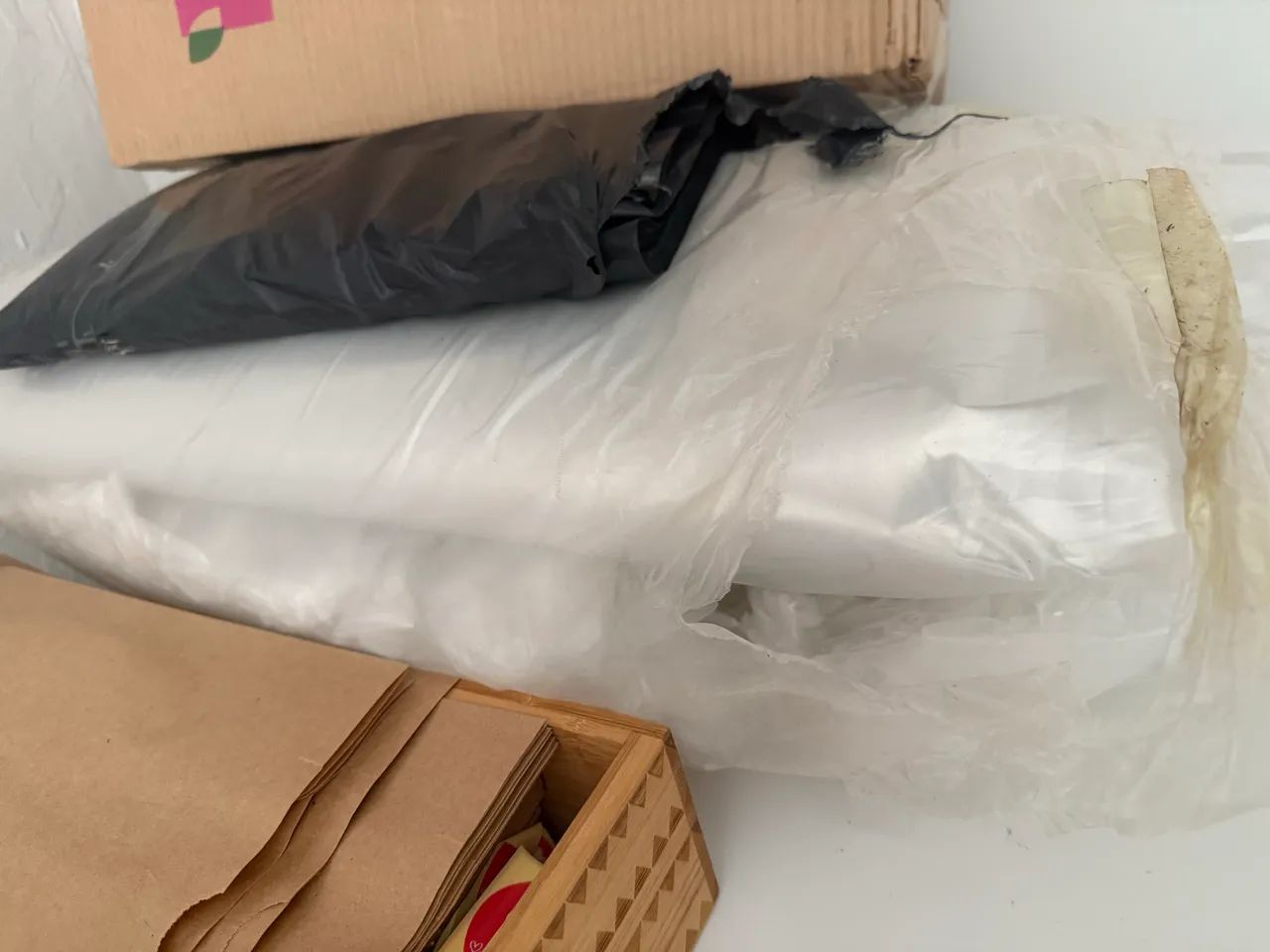 Vendo sacos transparentes grande