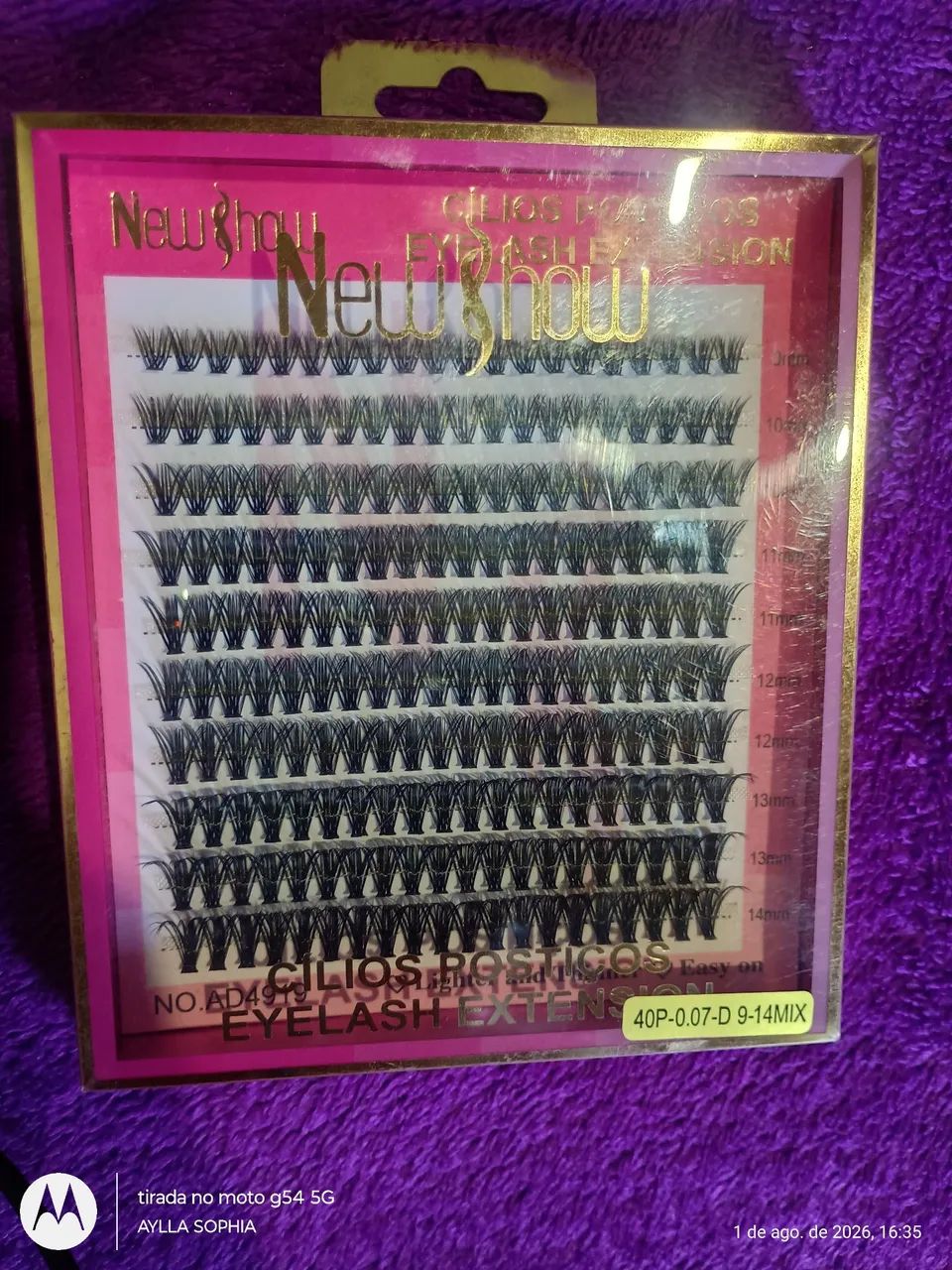 Vendo Cílios postiços 