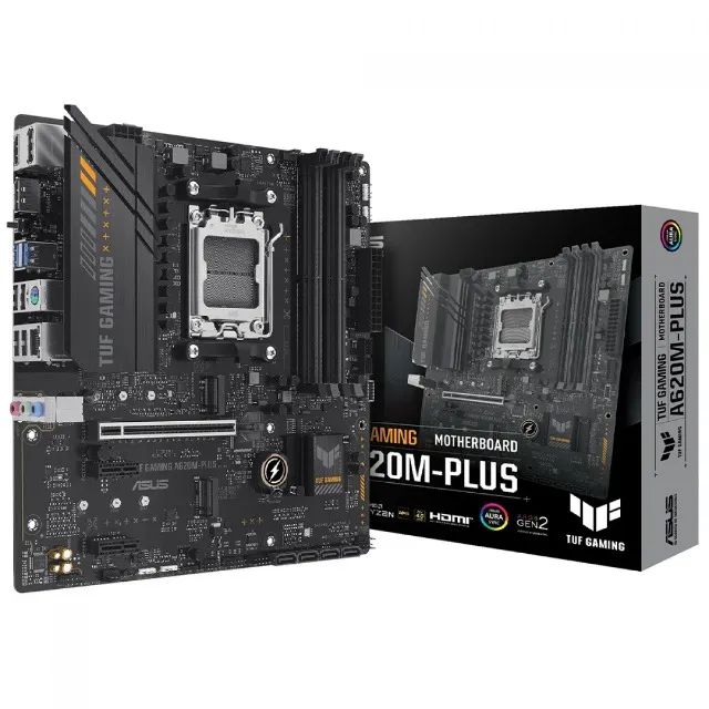 Placa Mãe ASUS TUF Gaming A620M-Plus AM5 - Usada Funcionando