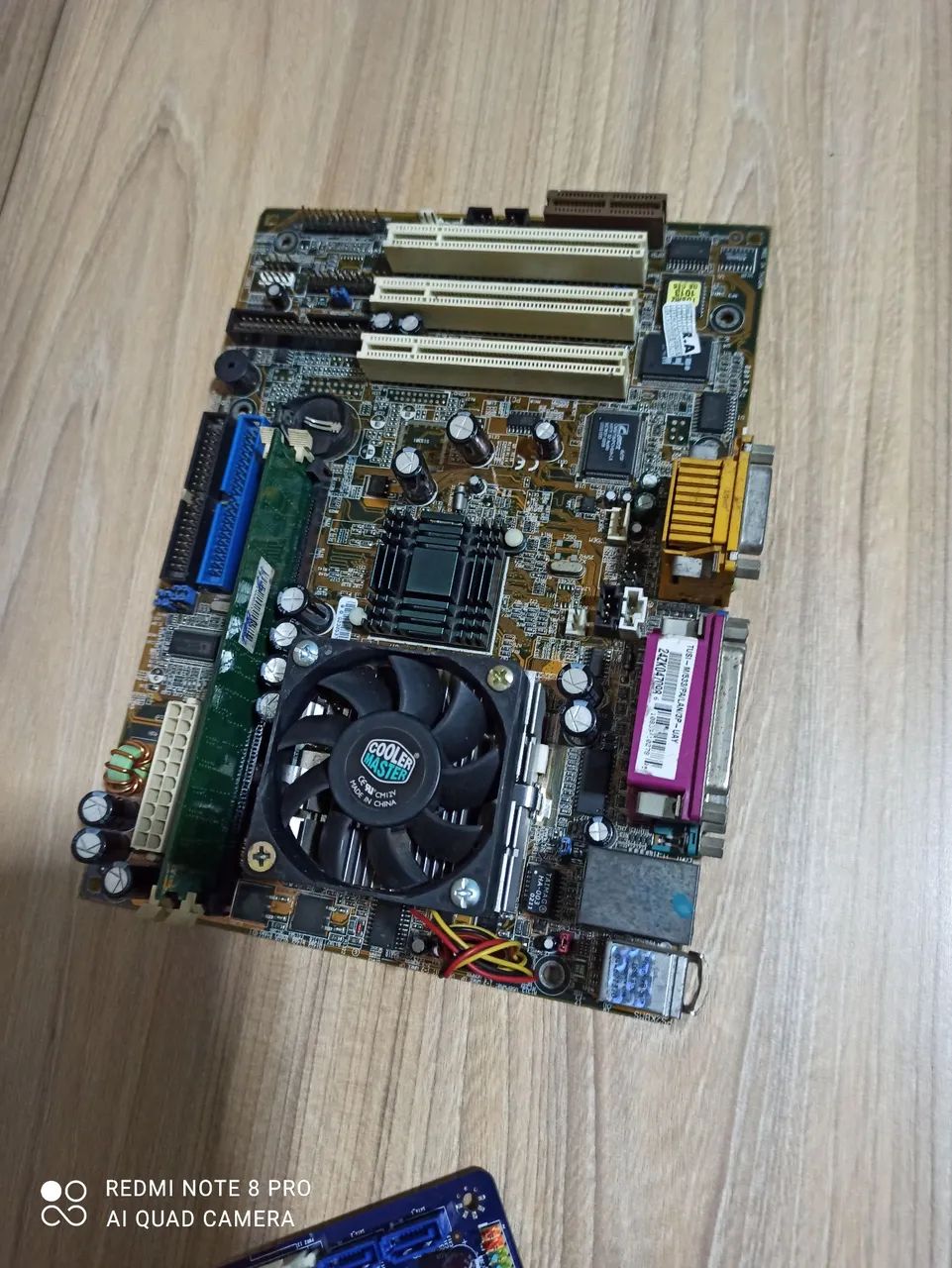 Placa mãe para CPU. 90 reais as duas. - Foto 2
