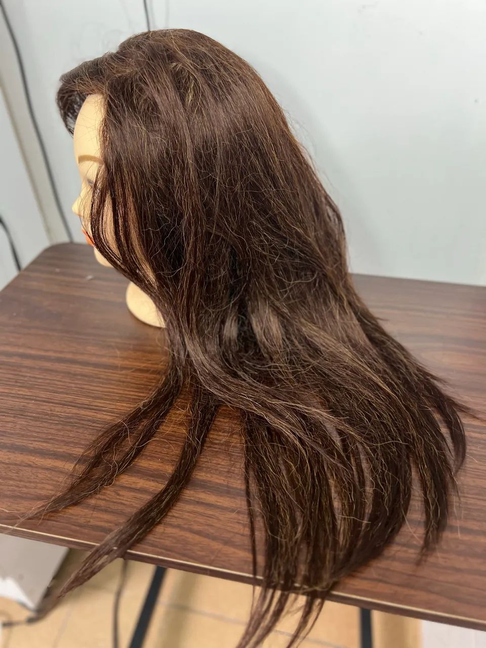 CABEÇA DE BONECA PARA TREINO - CORTE | PENTEADO 80% NATURAL - Foto 5