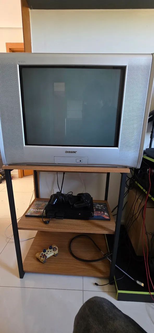 TV de Tubo Gamer Sony Wega Kv-21fs140 (21 polegadas funcionando) - Foto 4