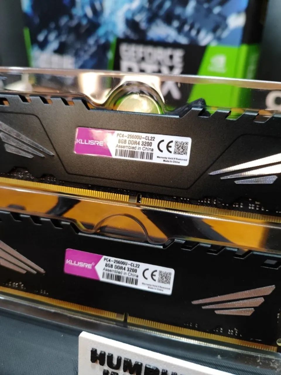 MEMORIA RAM DDR4 16GB 2X8GB 3200MHZ - GARANTIA 3 MESES - Foto 4