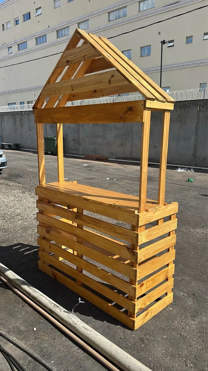 Balcão para festa juninas