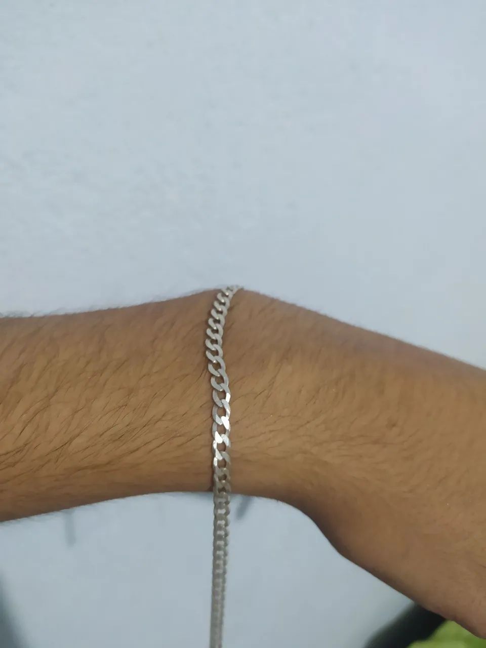 Pulseira de prata média 925 - Foto 2