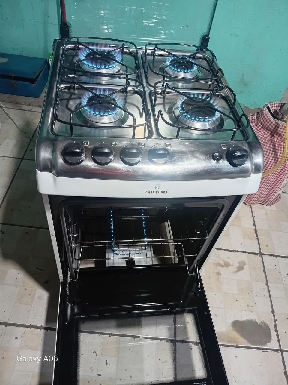 Fogao 4 bocas automático  - Foto 4