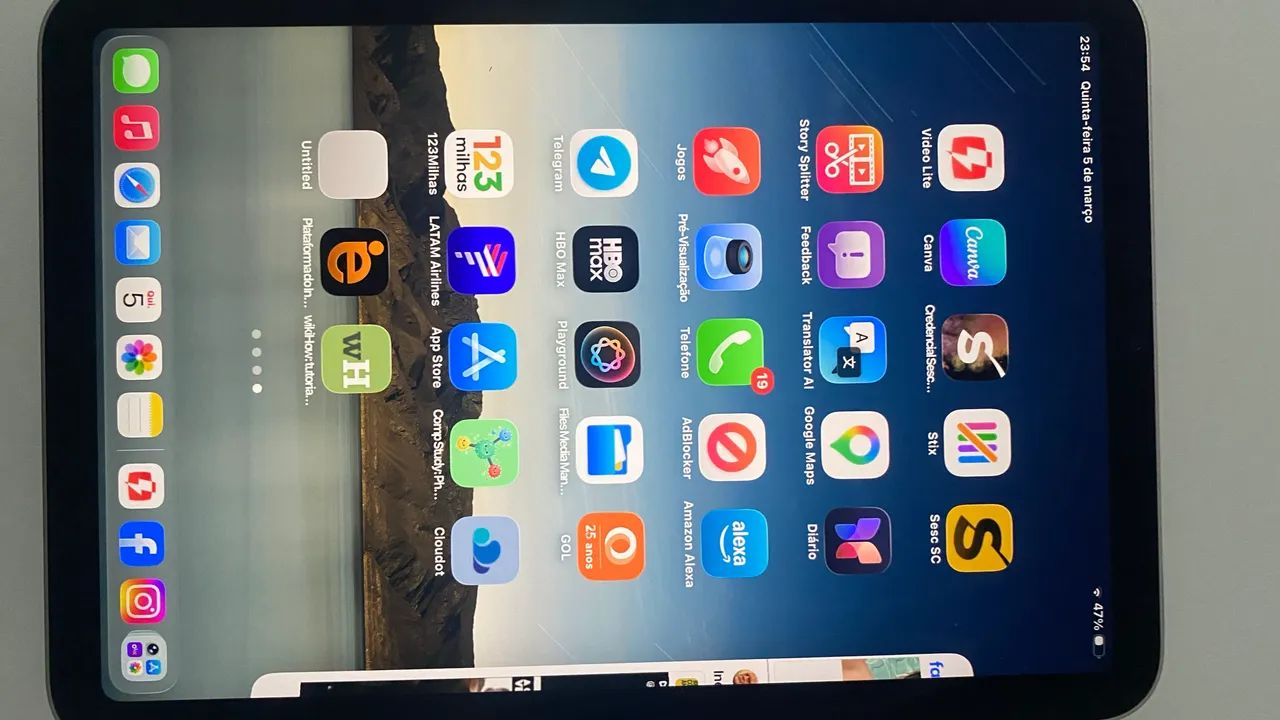 iPad mini 7 última geração 128 gigas  - Foto 3