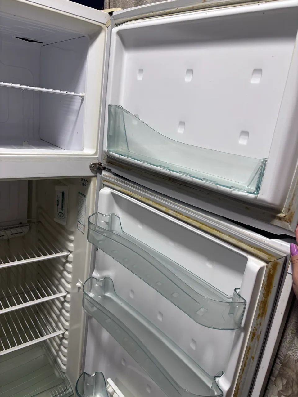 Geladeira Biflex Cônsul.