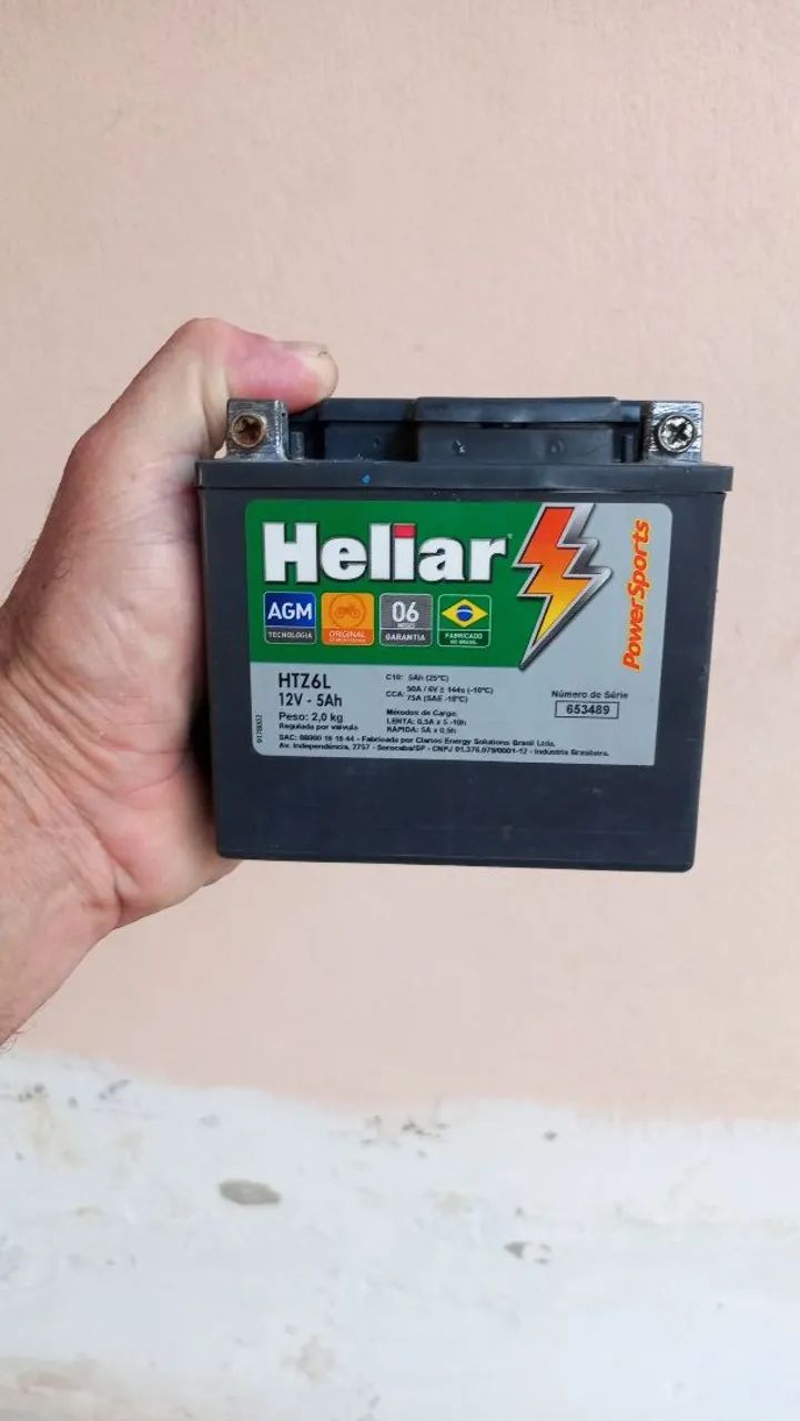 Bateria Heliar  - Foto 3