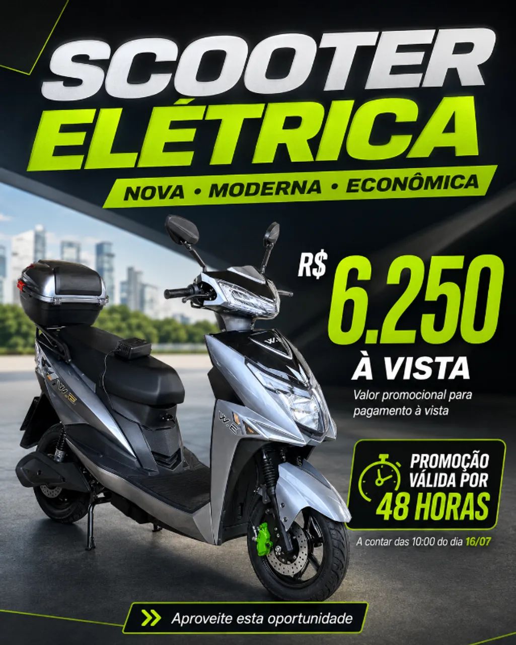 Moto Elétrica - Scooter