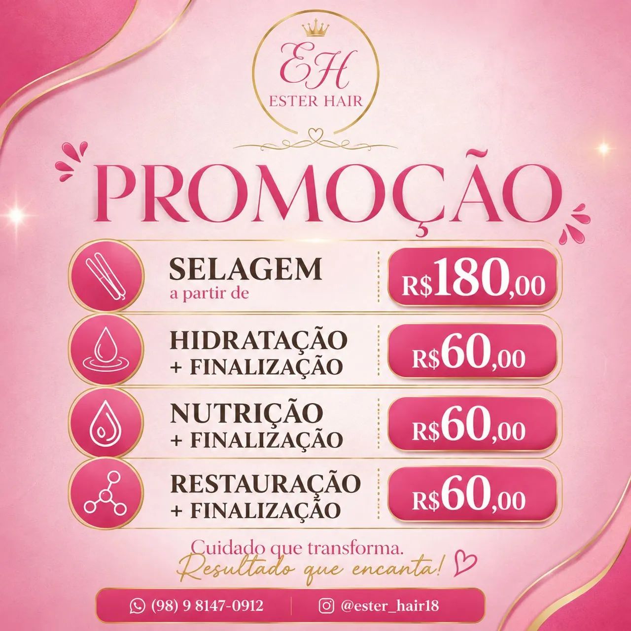 Cabeleireira a Domicílio 