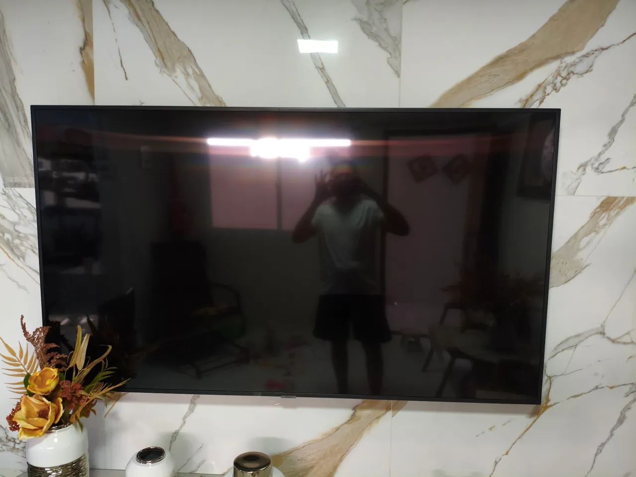 Televisão Samsung 65 polegadas para retirada de peças 