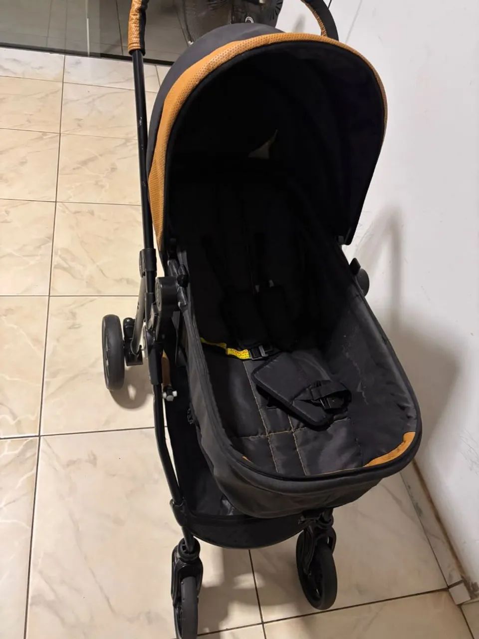 Carrinho e bebê conforto galzerano  - Foto 4