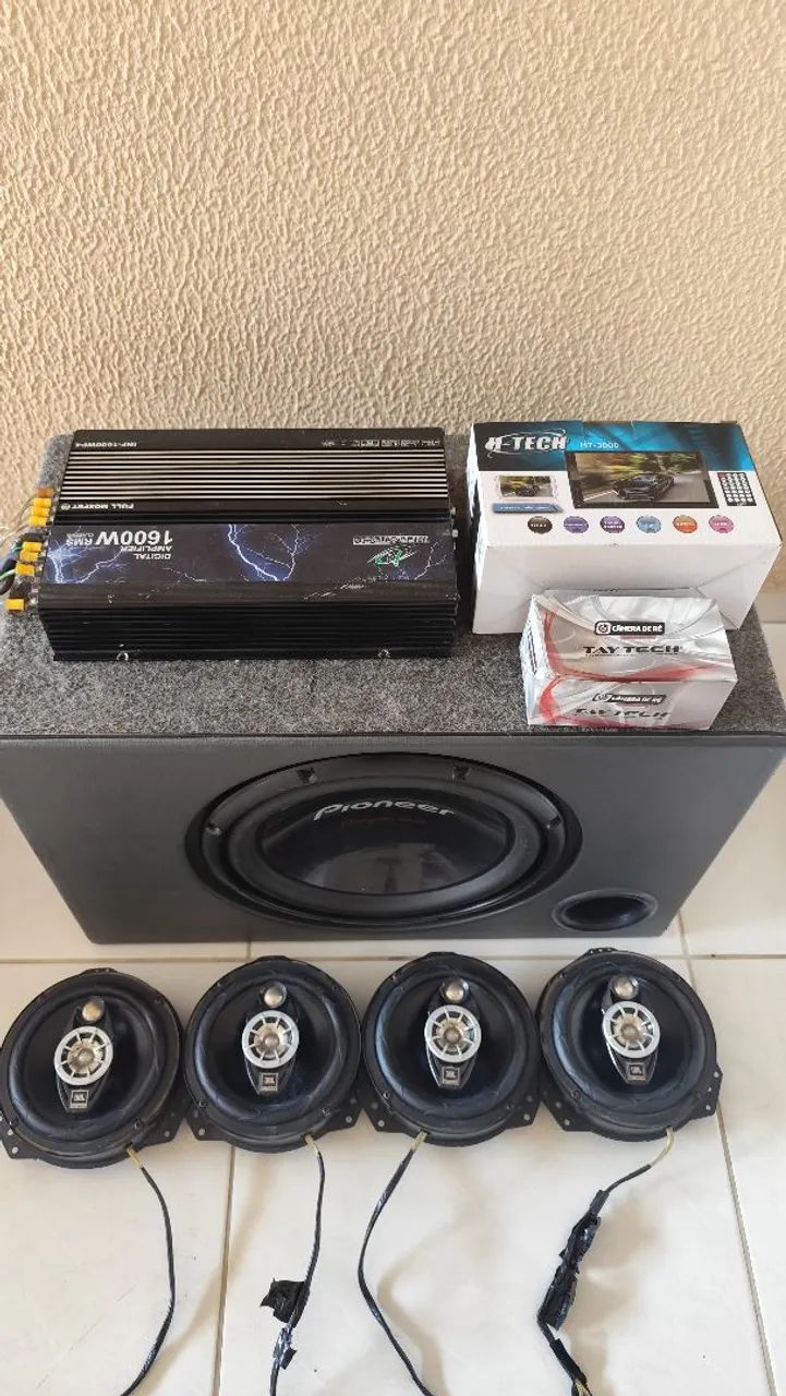 Som Subwoofer Completo 