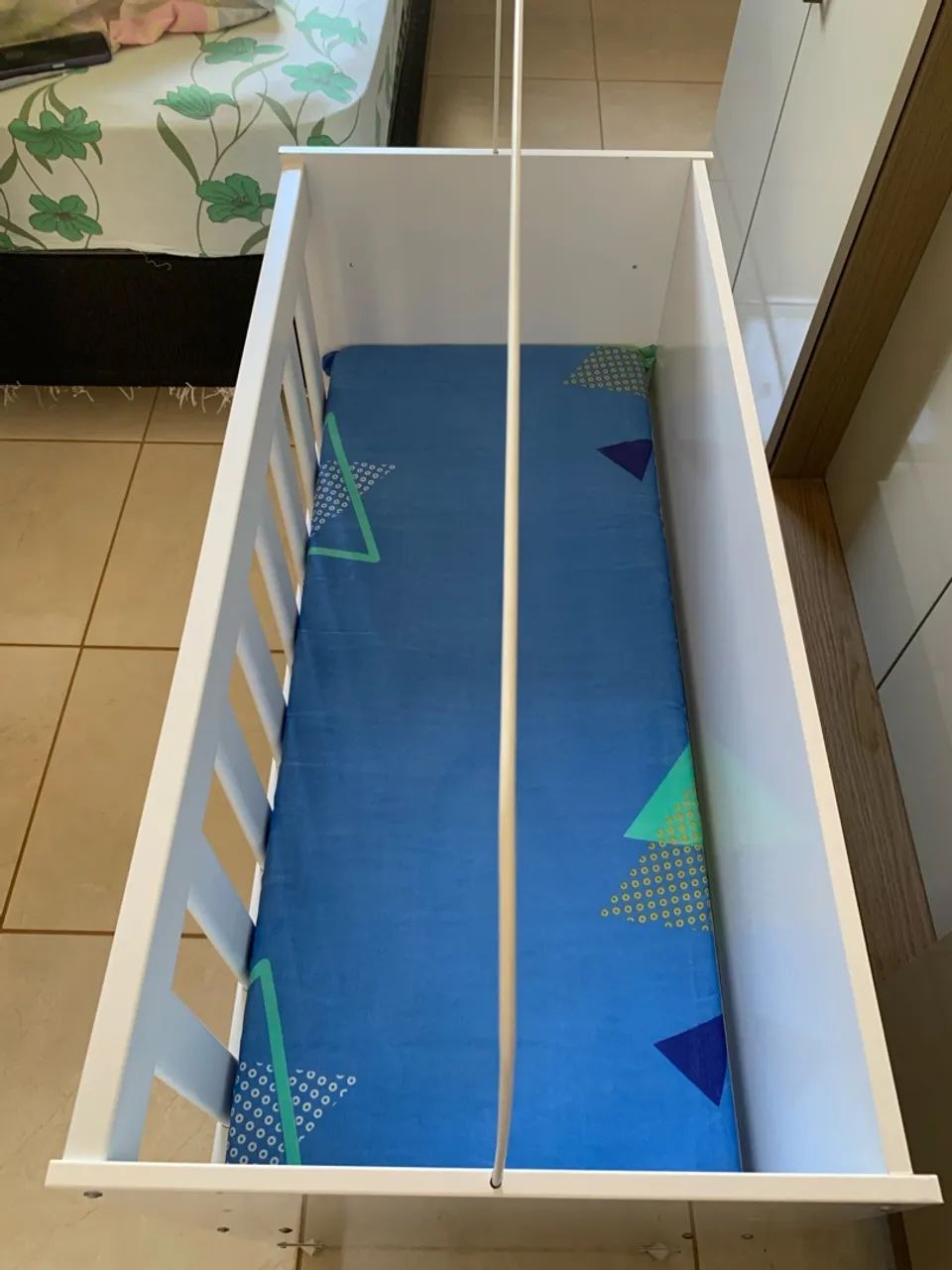 Mini berço infantil em excelente estado! - Foto 5