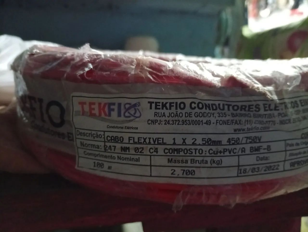 Tekfio 2.5 100mm metros - Foto 3