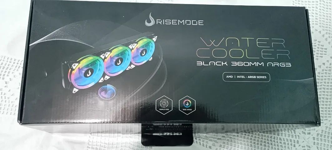 Walter Cooler Black 360MM ARGB RiseMode - Foto 3