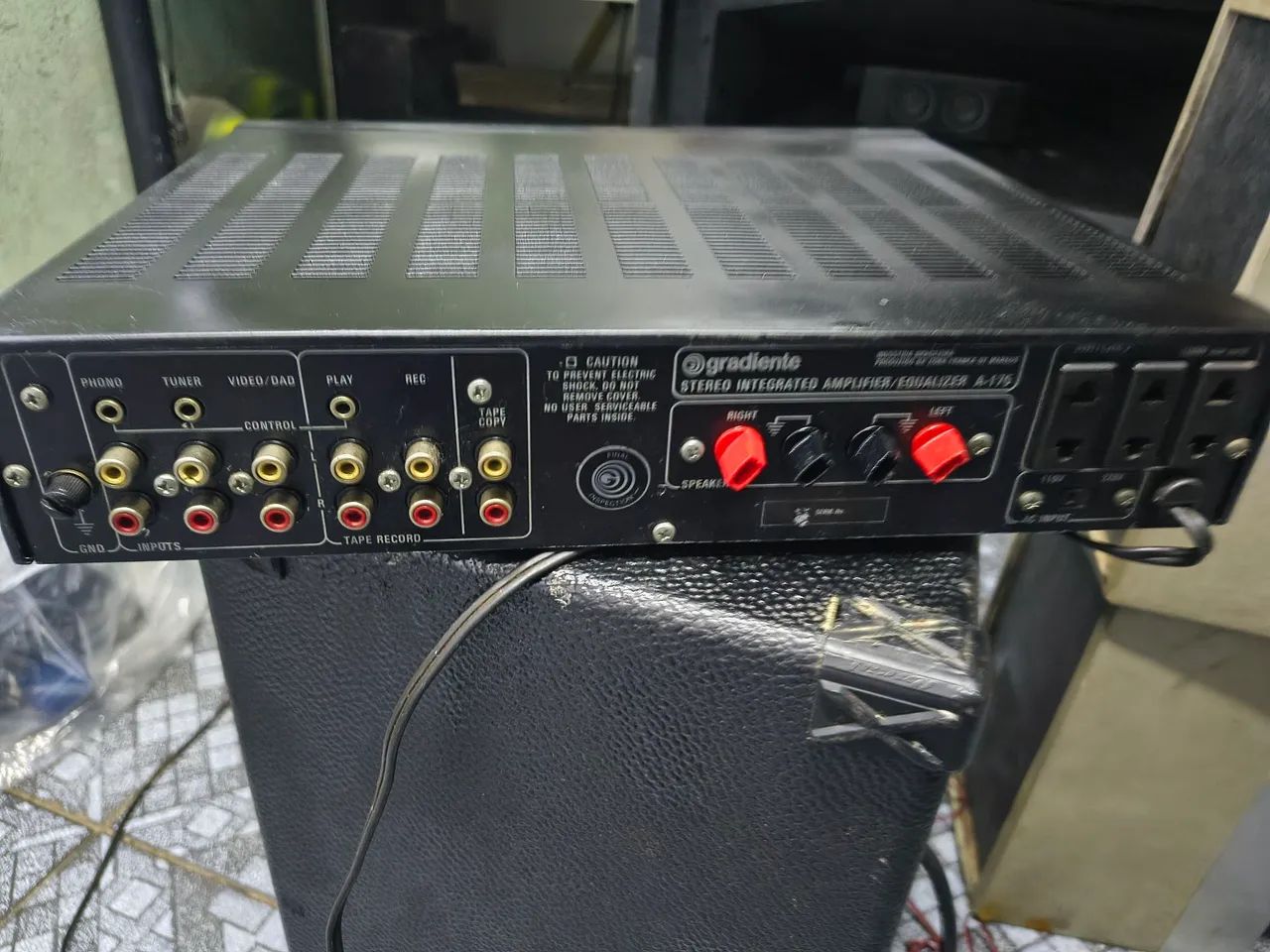 Amplificador equalizador Gradiente A-175 - Foto 5