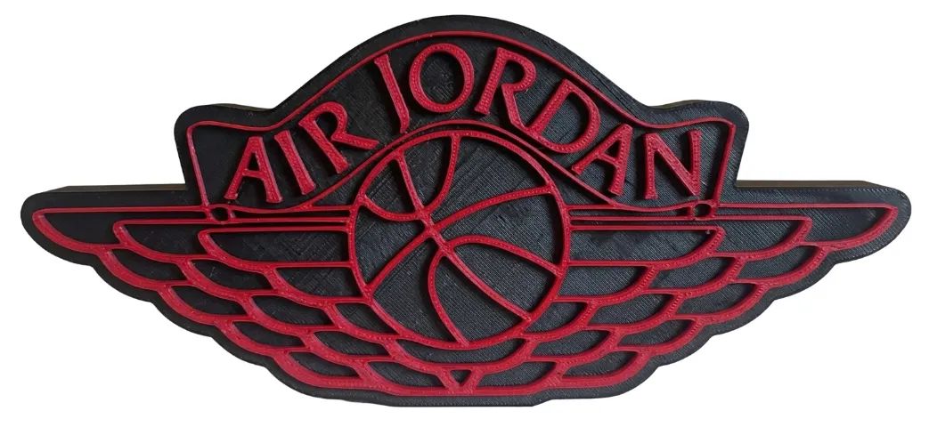 Placa Decorativa Air Jordan Wings - Impressão 3D - Foto 2