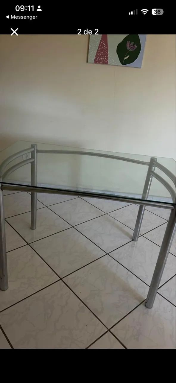 Mesa de jantar retangular - Foto 2