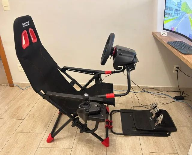 Cockpit Kozz + Logitech G29 (com câmbio)