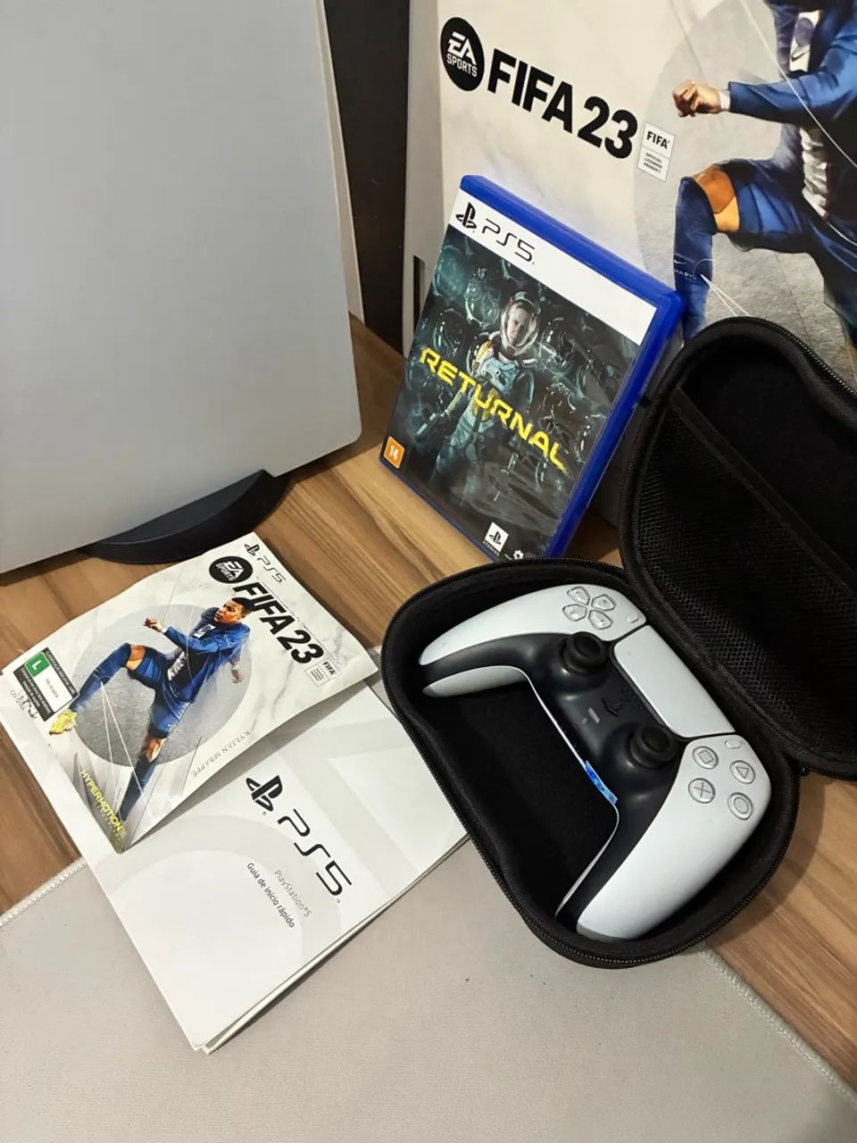 PS5 FAT COM LEITOR - IMPECÁVEL  - Foto 2