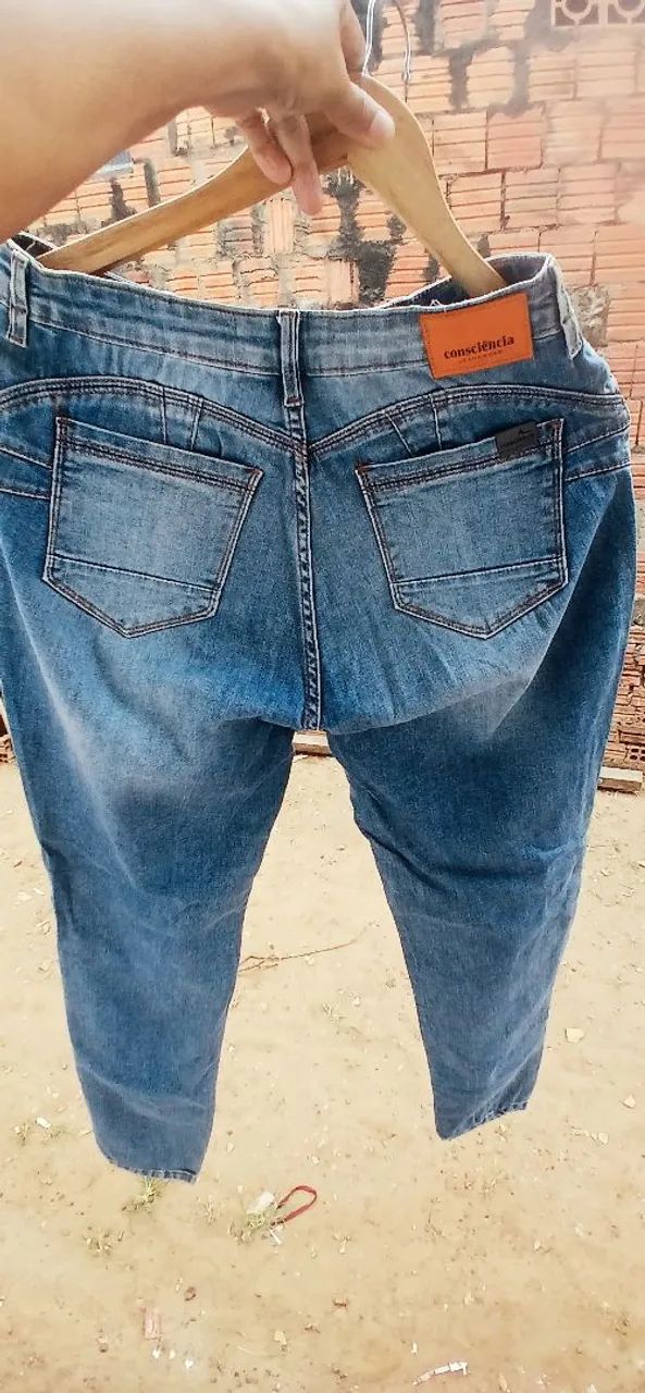 Calca tamanho 42  da pra homem e mulher  - Foto 2