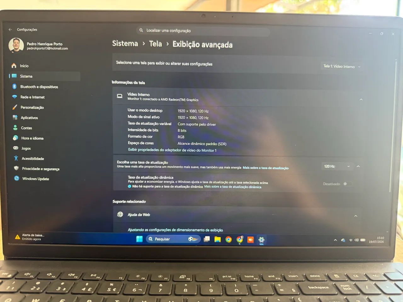 Notebook Dell Inspiron 15 - Foto 3