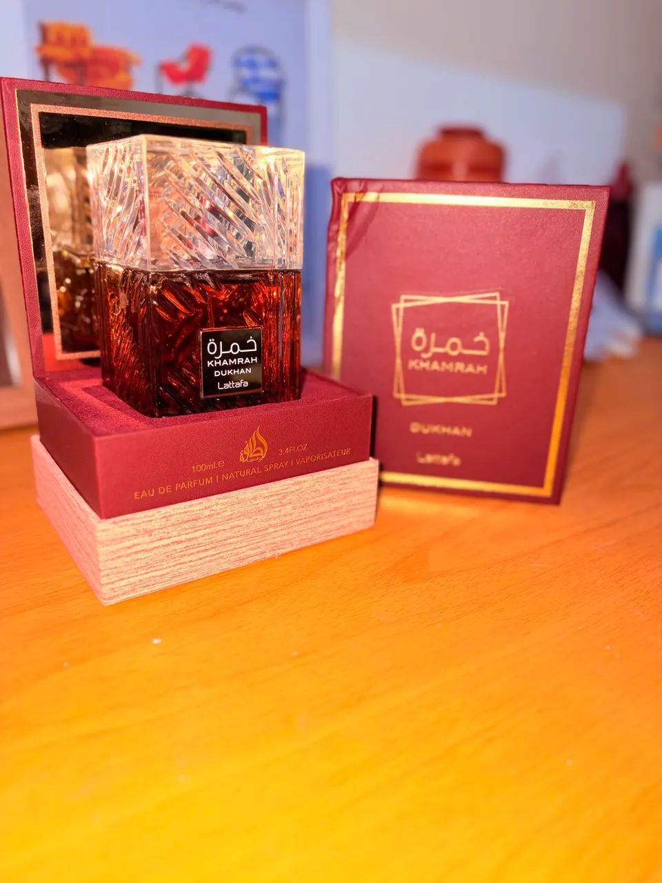 Perfume Khamrah Dukhan - Lattafa 100ml  - Foto 3